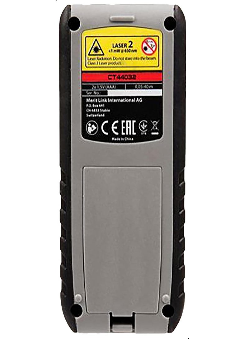 Crown Crown CT44032 Digital Laser Distance Meter - 40 meter - Image 3