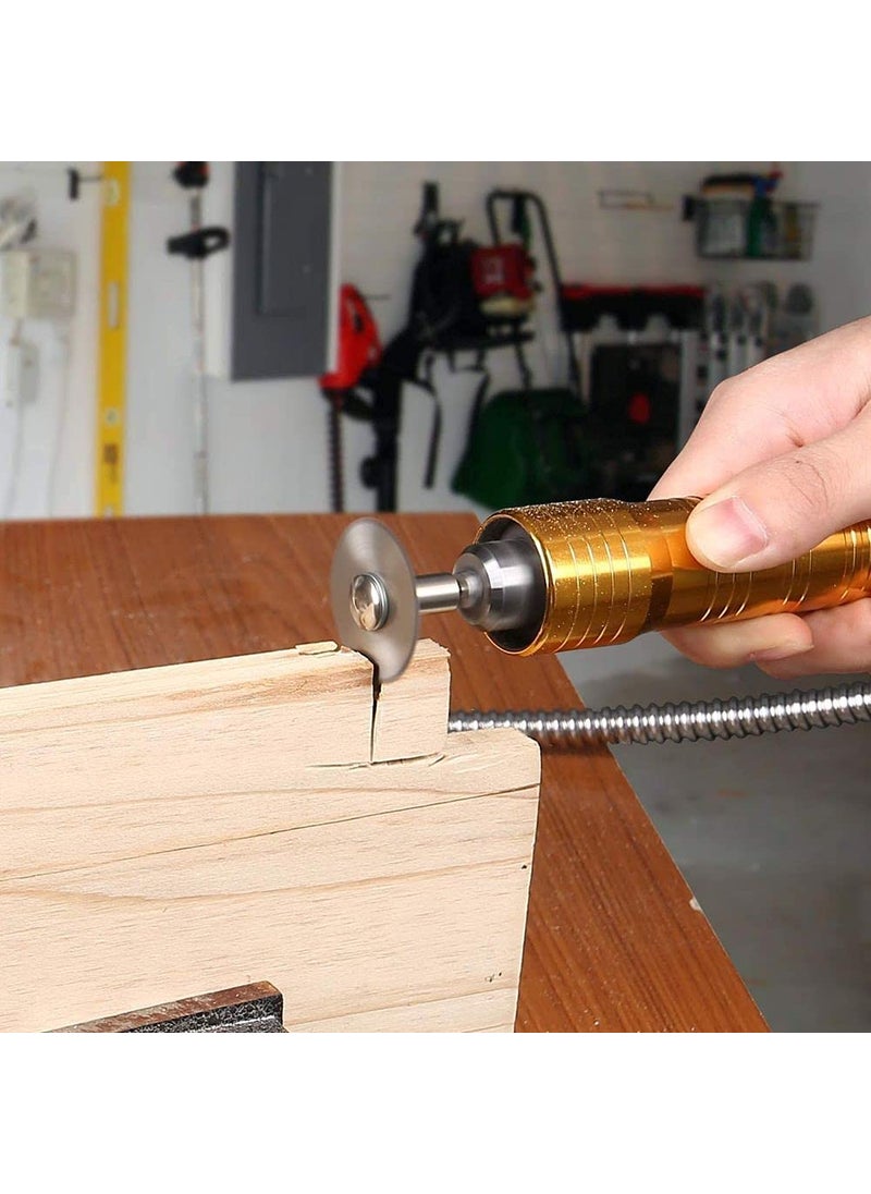 DIY Crafts DIY Crafts CTDIYHI43175 Tool Cutting Wheels Diamond Cutting Wheels Resin Cutting Off WheelsMandrels HSS Circular Saw Blades18Shank for Woodwork  - Image 5
