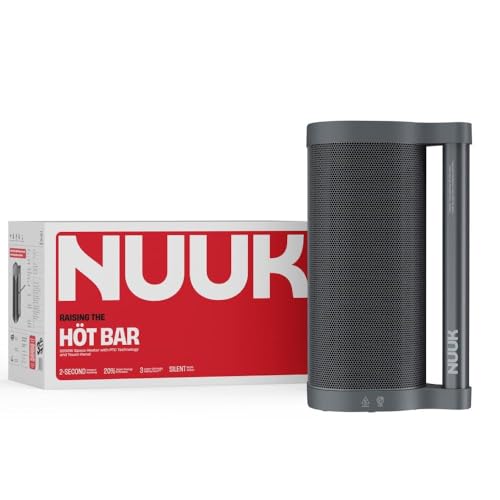 NUUK HÖT BAR 2-Sec Instant Heating PTC Heater for Room | Upto 20% Bill Savings | Zero Dryness | Super-Silent, Portable | Vertical & Horizontal Use | 2200W | Perfect Replacement for small 7/9 fin OFRs - Image 1