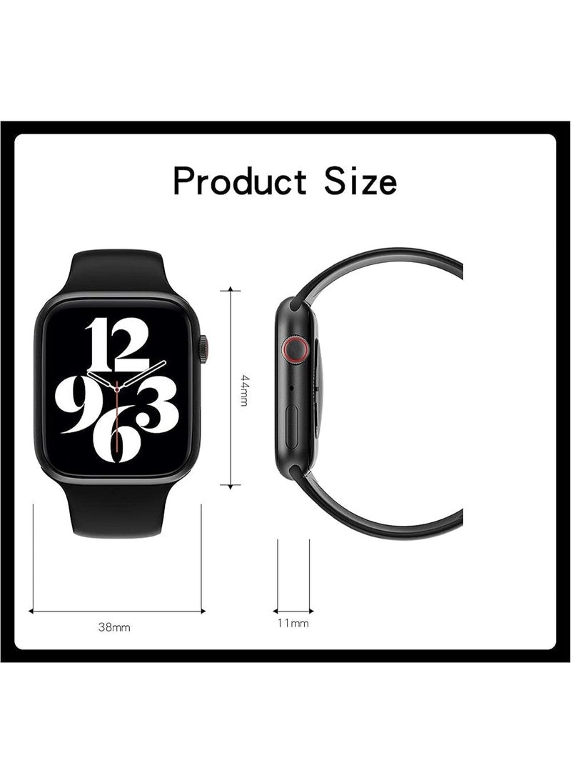 Series 10 Smartwatch Boys, Girls, Teens Men and Women Ultra HD Display, Bluetooth Call AI Voice Assistant Fitness Tracker Heart Rate Monitor, IP67 Waterproof Multi-Functional for Android & iOS