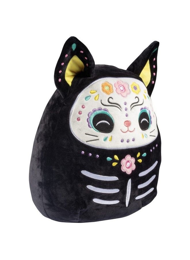 SQUISHMALLOW 12" Zelina The Day Of Dead Cat Official Kellytoy Plush Cute And Soft Black Kitty Stuffed Animal Great Gift For Kids  - Image 3