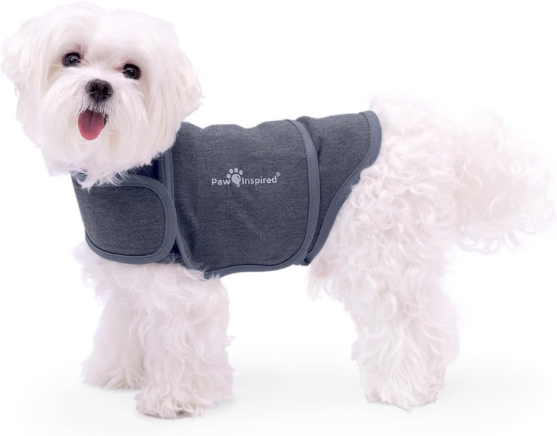 Paw Inspired Dog Anxiety Vest, Calming Weighted Thunder Jacket for Dogs, Soothing Compression Vest for Thunderstorms, Fireworks, Travel, Separation Anxiety (X-Small) - Image 1