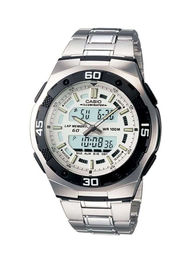 كاسيو ساعة يد رقمية/بعقارب طراز AQ164WD-7AVDF رجال - Image 1