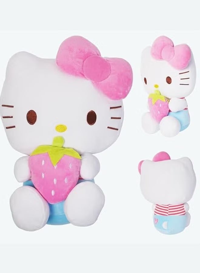 سانريو لعبة سانريو هيلو كيتي الفراولة المحشوة 45 سم - Image 2