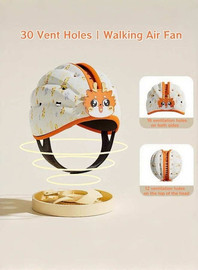 Baby Safety Helmet,Baby Head Protector,Ultra-Lightweight,Anti-Collision, Expandable and Adjustable for Crawling and Walking - Image 4