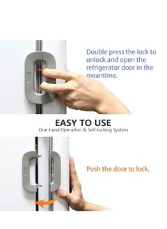 Generic High Quality 2 Piece Refrigerator Door Lock  - Image 3