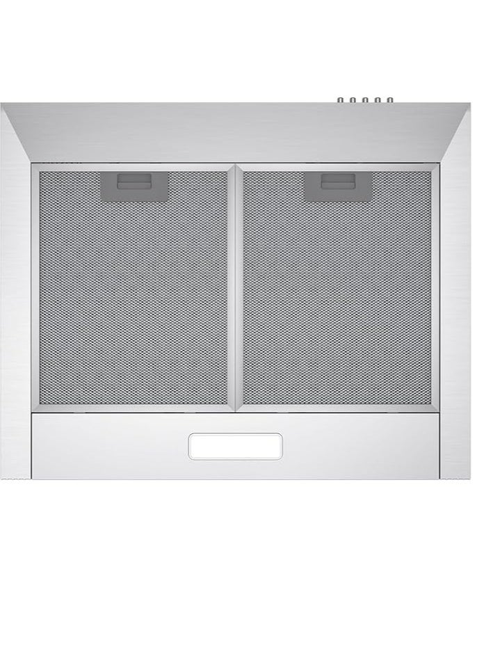 NOVEX - Chimney Cooker Hood 90CM Electronic Control 4 Speed Silver - Image 1