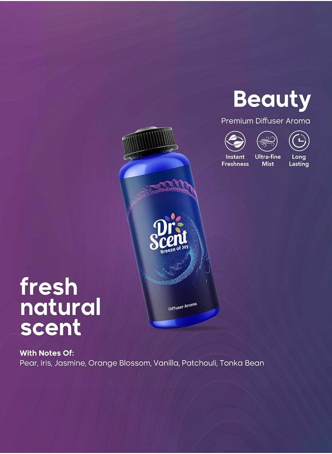 Dr Scent Diffuser Aroma Beauty, Feel the Sweet Notes of Pear, With Blooming Delicate Notes of Iris Jasmine and Finishing with Tonka Bean (170ml)  - Image 1