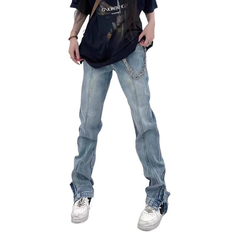 Unisex Casual Daily Denim Jeans - Image 5