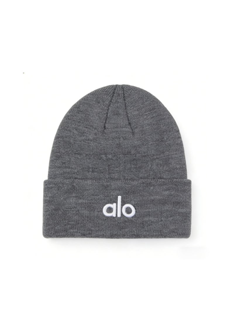 Alo World knitted hats for men and women wool hats with big heads around their faces, cold hats, outdoor cold-proof and warm pullovers in autumn and winter. - Image 5
