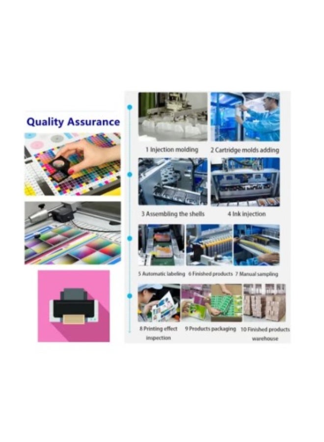 LET MY Compatible 103 INK YELLOW Premium refill ink for Epson 103 EcoTank L1110‎ L1210 L1250 L3100 L3101 L3110 L3111 L3150 L3151‎ Printer - Image 3