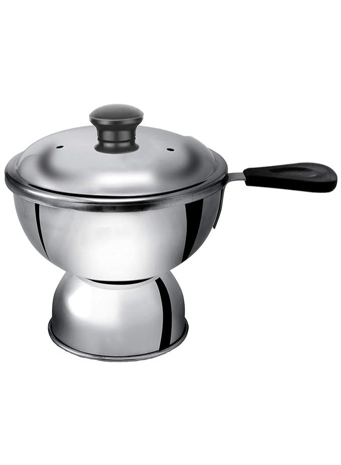 صانع بوتّو شيراتّا – حجم صغير | ستانلس ستيل | متوافق مع قدر الضغط