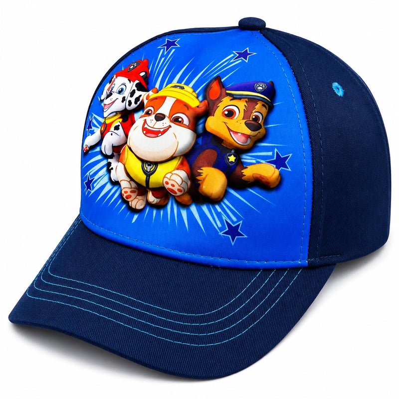 Nickelodeon Paw Patrol Character Toddler Boys Cotton 3D Baseball Cap Age 25 - Image 2