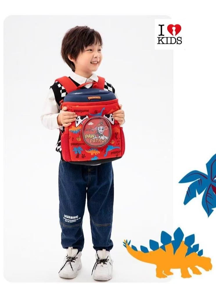 PAW PATROL Kids Backpack,Kindergarten Waterproof Bag,Lightweight Backpack,Travel Bag for Baby Girls Boys 2-8 Years(Red Large) - Image 2