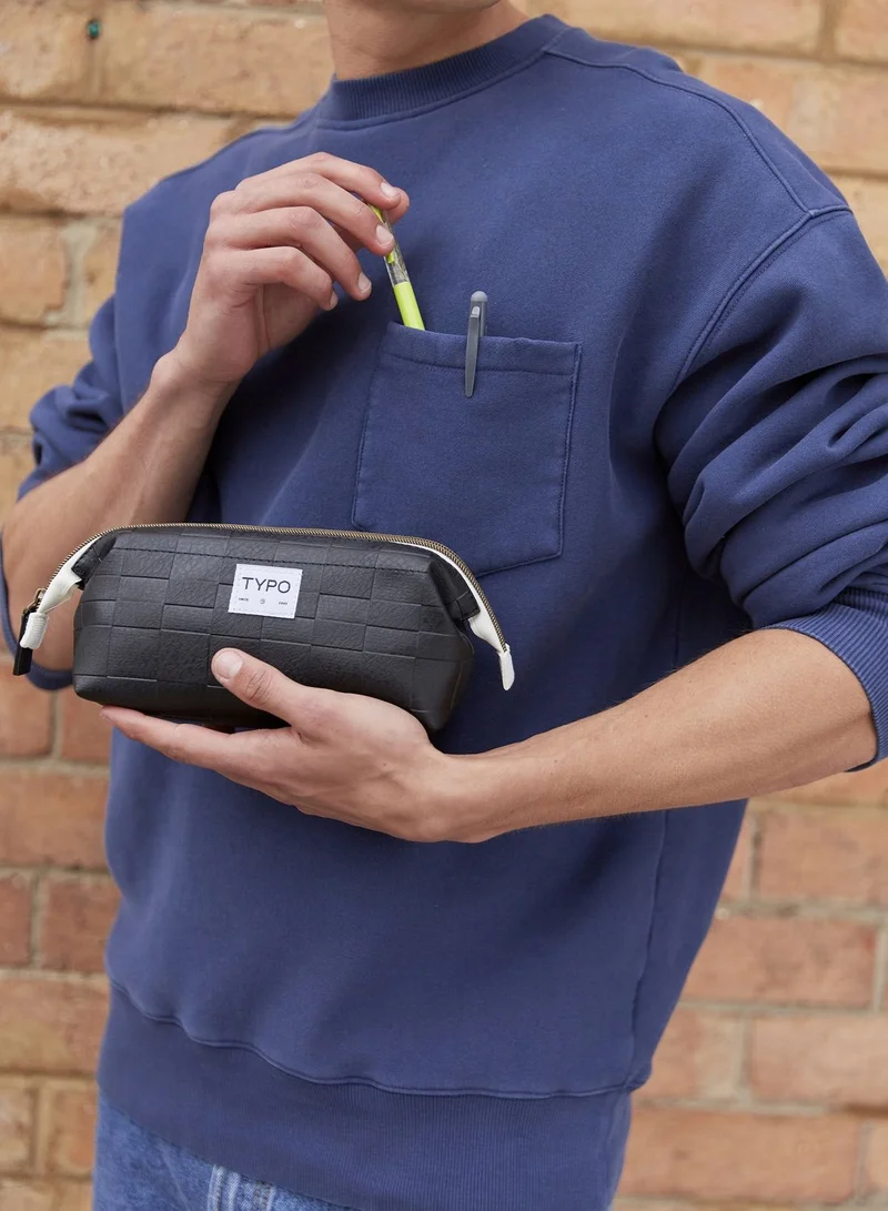 Typo Recycled Mix Pu Billie Pencil Case