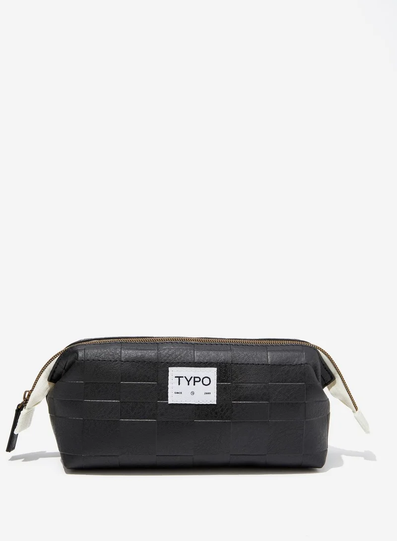 Typo Recycled Mix Pu Billie Pencil Case