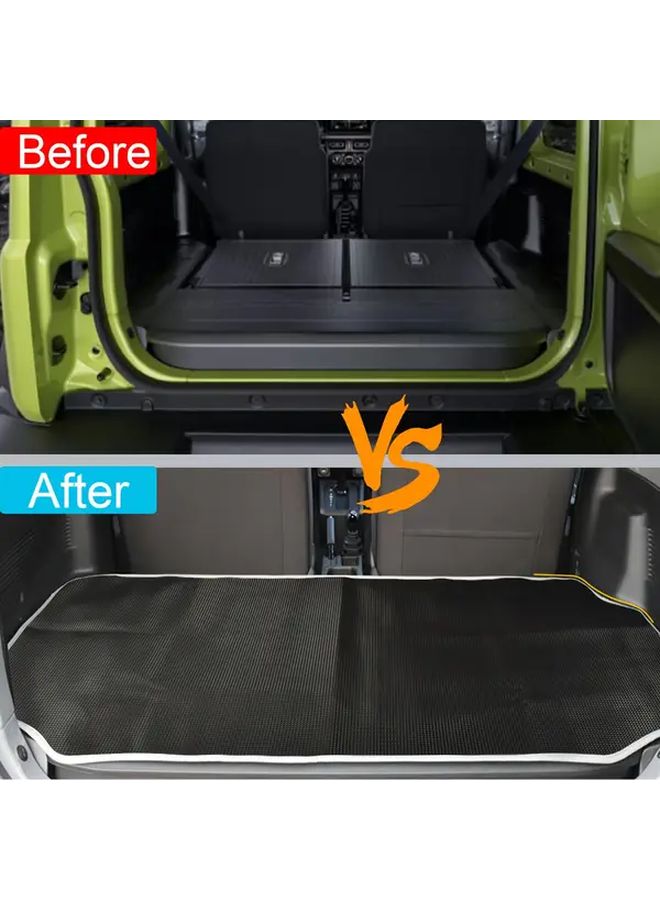 High Quality Cargo Liner Tray Boot Mat For Suzuki Jimny JB64 JB74W 2018 2022 Heavy Duty Abrasion And Stain Resistant Trunk Floor Protector Easy Install Car Accessories - Image 4