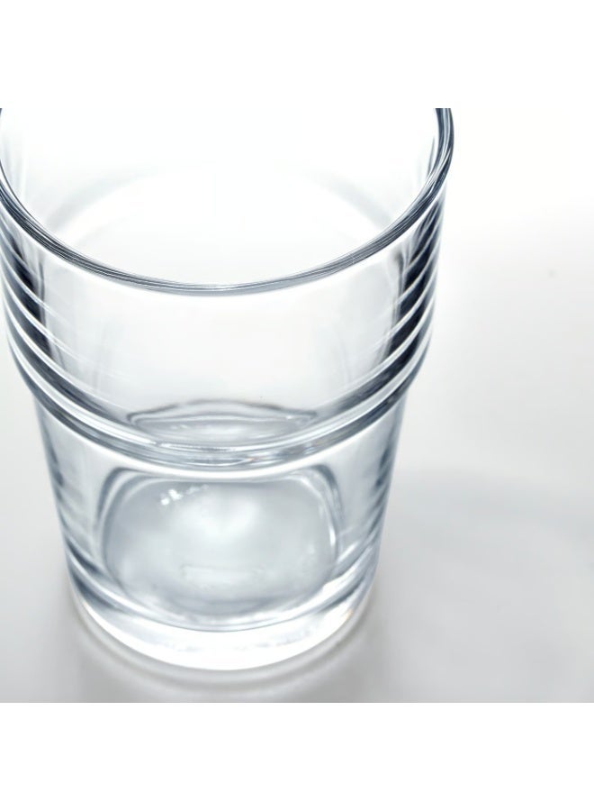 REKO Stackable Drinking Glass, Clear, 17 cl (6-pack), Set of 2 - Image 3