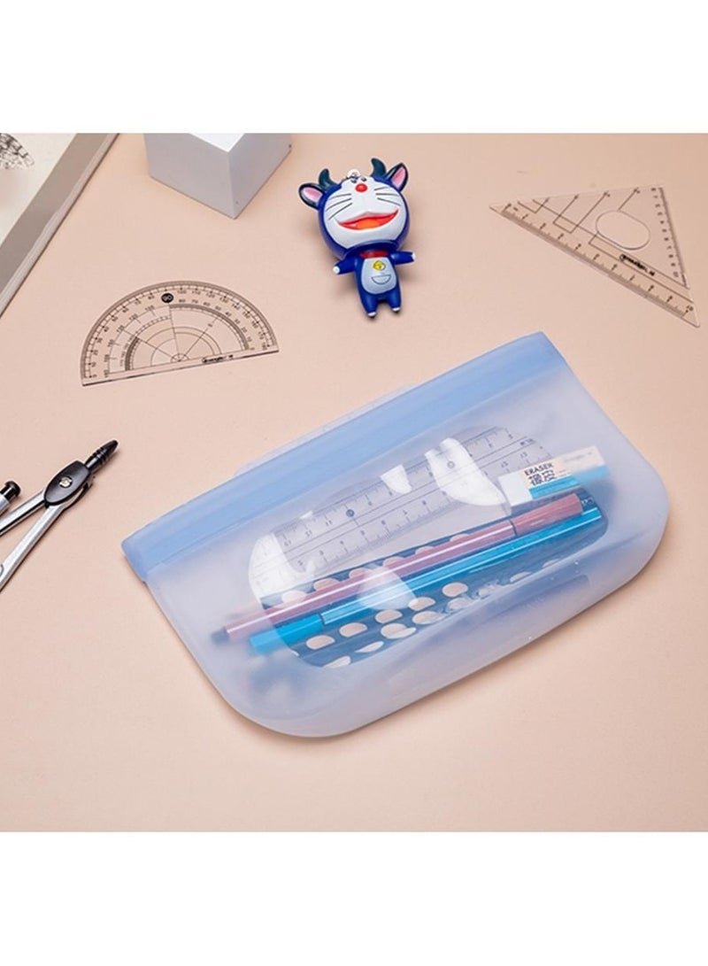 Blue small silicone preservation sealing bag  - Image 1