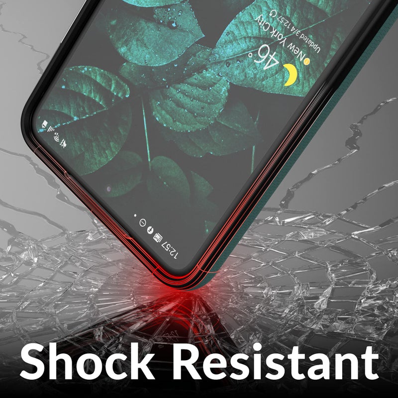 Crave for Galaxy S21 FE Case, Shockproof Protection Dual Layer for Samsung Galaxy S21 FE 5G (6.4 inch) - Forest Green - Image 5