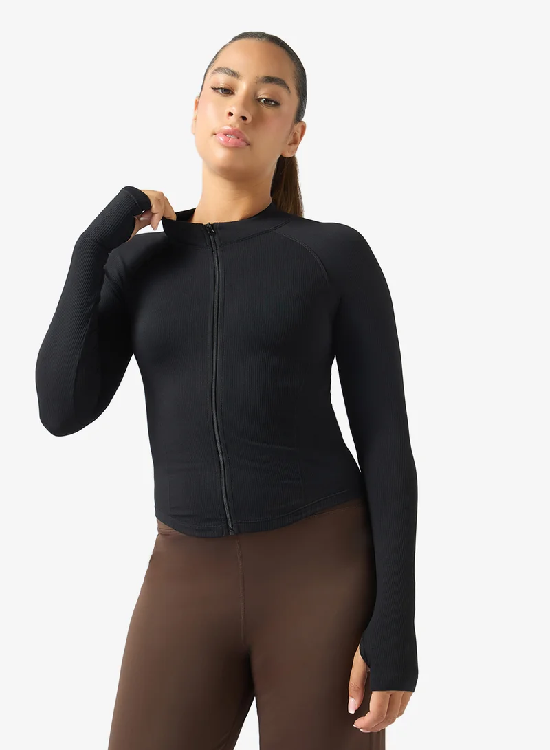 Frwd Zip Up Sculpting Seamless Training Jacket
