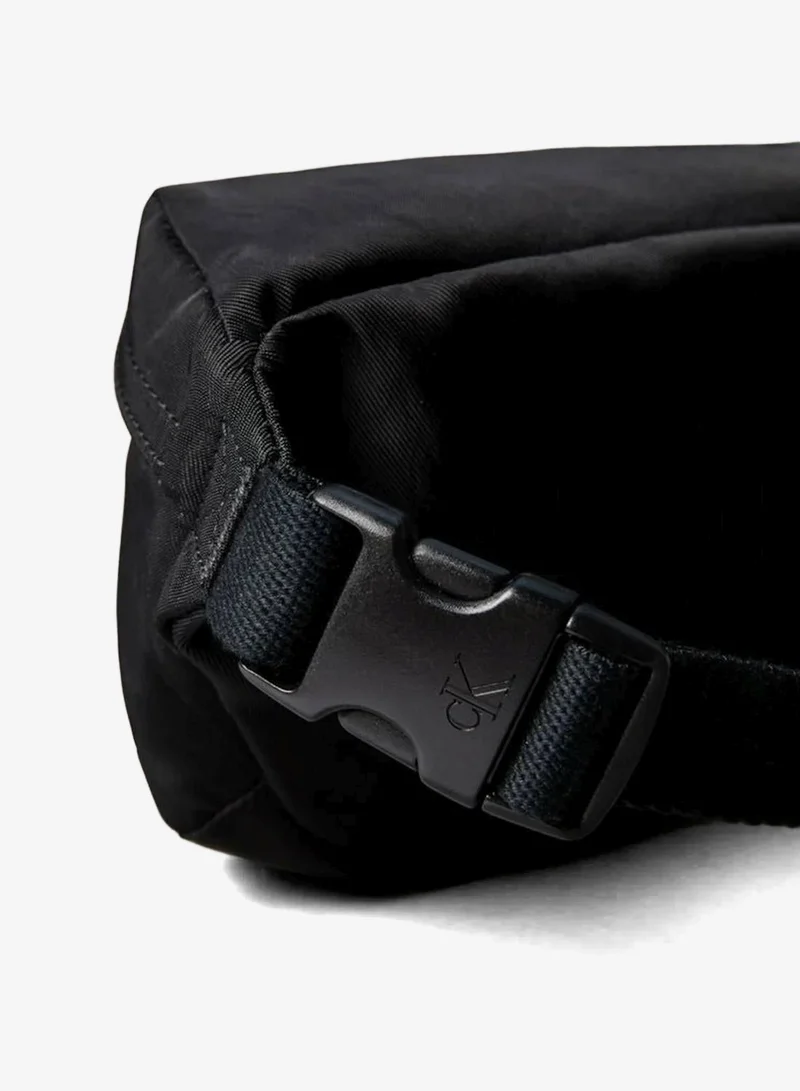 Calvin Klein Black Nylon Monogram Logo Waistpack for Men | Best Price UAE