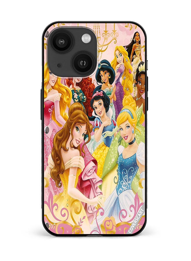 COVERSCART Protective Case Cover For Apple iPhone 14 Plus Disney Pink Princess Design Multicolour