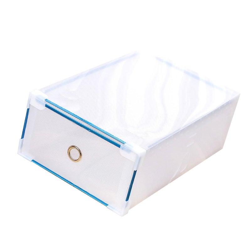 Transparent Shoe Box Drawer Type Dustproof Multifunctional Desktop Organizer Storage Box for Cosmetics Stationary - Image 5
