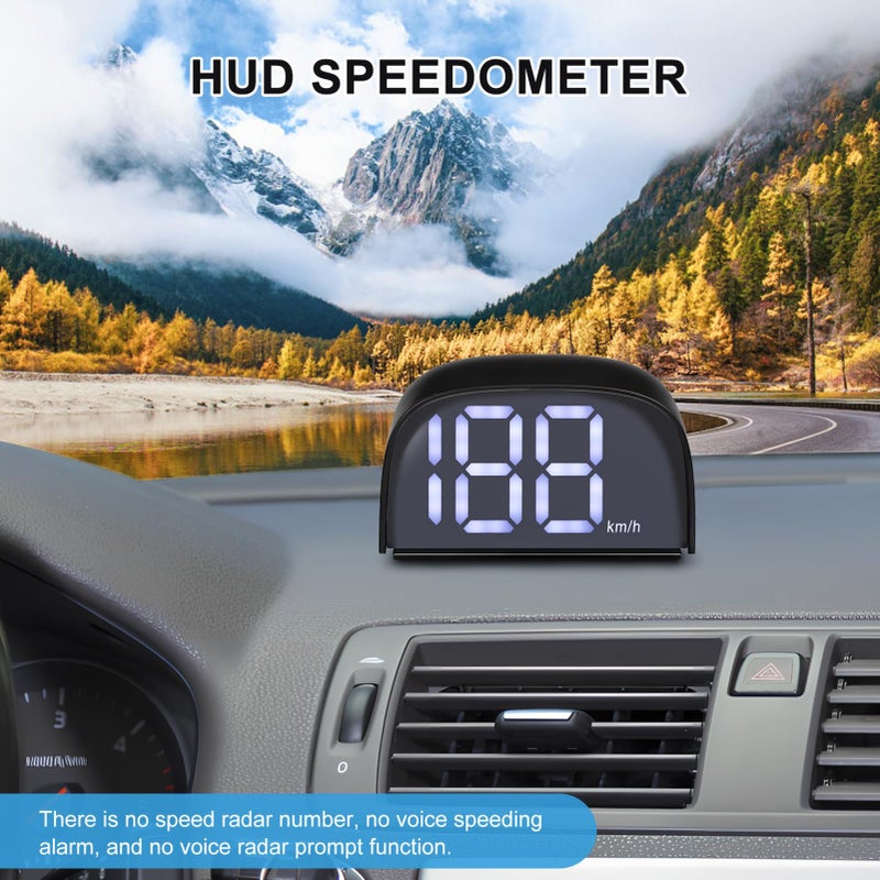 Universal Digital Car Speedometer Display with LED Screen for Dashboard - Image 3