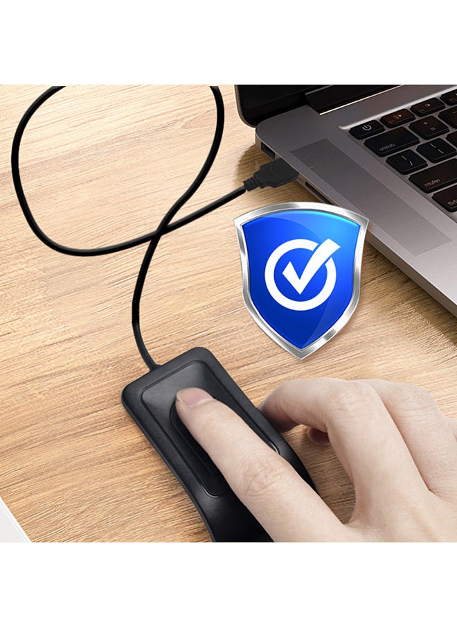 Generic USB Fingerprint Reader Desktop Biometric Scanner Password Free Operation Fingerprint Scanner for PC Laptop  - Image 2