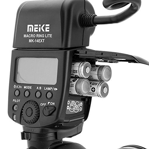 Meike MK-14EXT LED E-TTL Macro Ring Flash For Canon 5D II III 6D 7D 60D 70D 700D SLR Camera with 7 Adapter Ring - Image 2