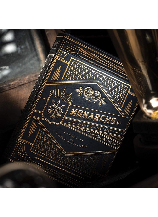 Theory11 Monarch Playing Cards by theory11 , Blue, 3.5 x 2.5-Inch  - Image 2