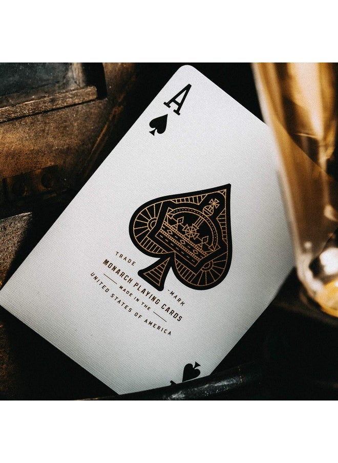 Theory11 Monarch Playing Cards by theory11 , Blue, 3.5 x 2.5-Inch  - Image 4