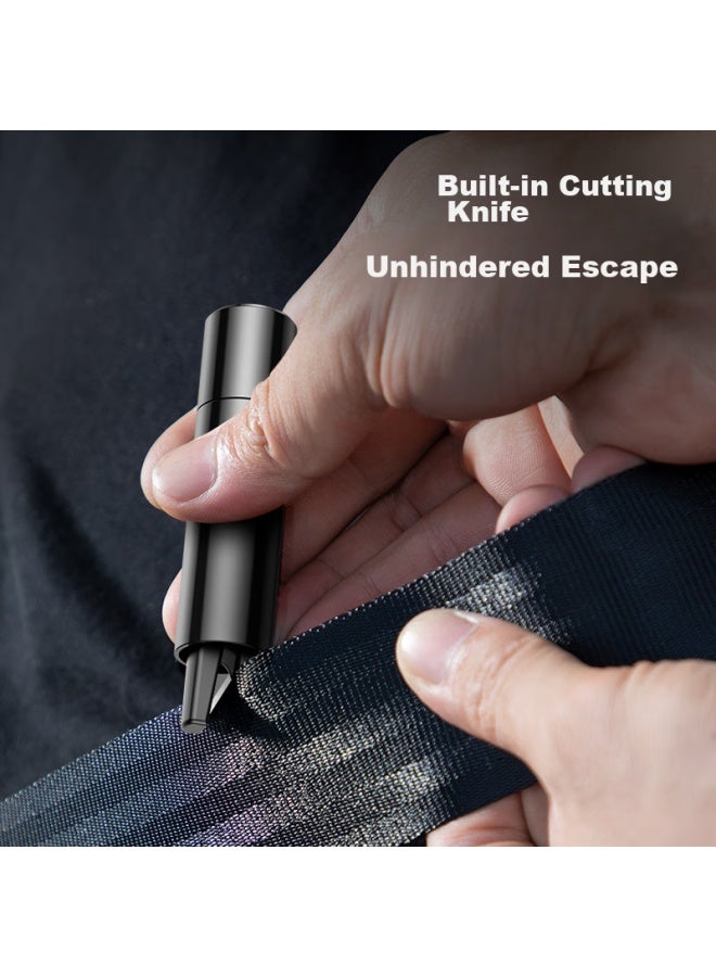 Baseus Car Safety Hammer, One-second Window Breaker, Emergency Rescue Multi-functional Cutter, Tungsten Steel Escape Hammer - Image 3