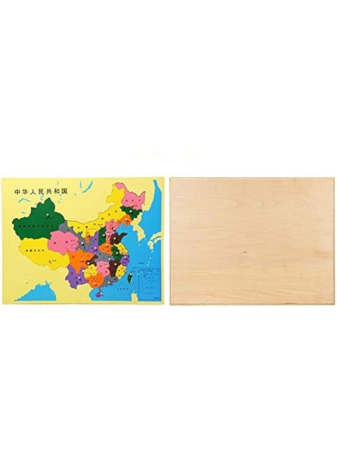 Wooden Peg Puzzle of 7 Continents, Montessori Material Teaches Geography & Shapes (22.6 17.5inch) - pzsku/Z88F9F42B047F0259B4F5Z/45/_/1725695149/28568355-c47f-45fd-923f-fc5fa5031003