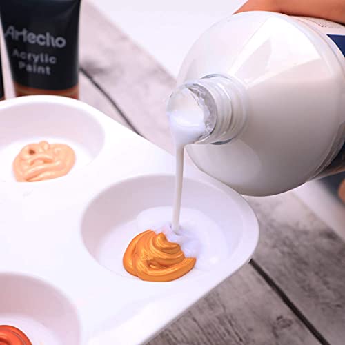 Artecho Pouring Effects Medium 64oz / 1.89L, Acrylic Medium for Acrylic Paint - Image 3