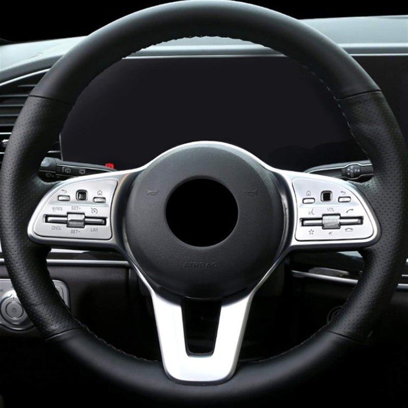 Wivplex تريم زر عجلة القيادة من Wivplex ABS لمرسيدس-بنز - Image 2