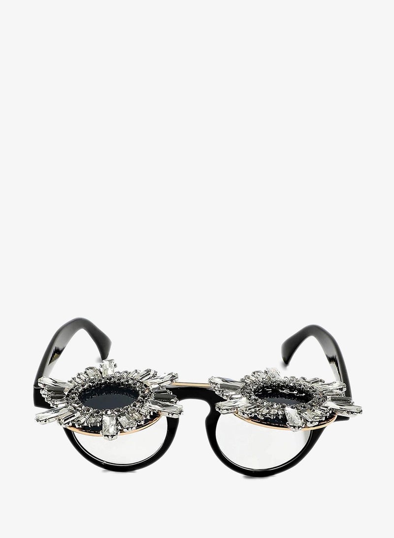 SOHI Shimmering Eyewear Dazzling Artificial Sunglass Jewellery - Image 3