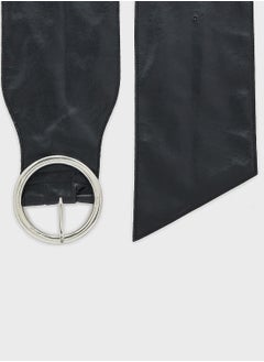 Miss Selfridge Soft Round Buckle Belt  - Image 3