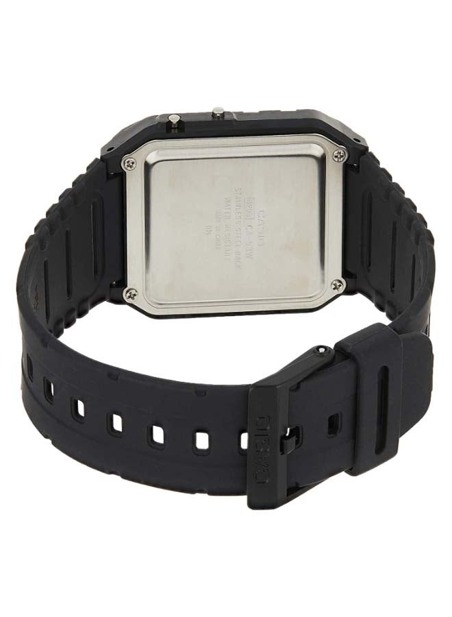 CASIO Men Data Bank Digital Watch CA53W-1Z - 34 mm - Black - Image 2