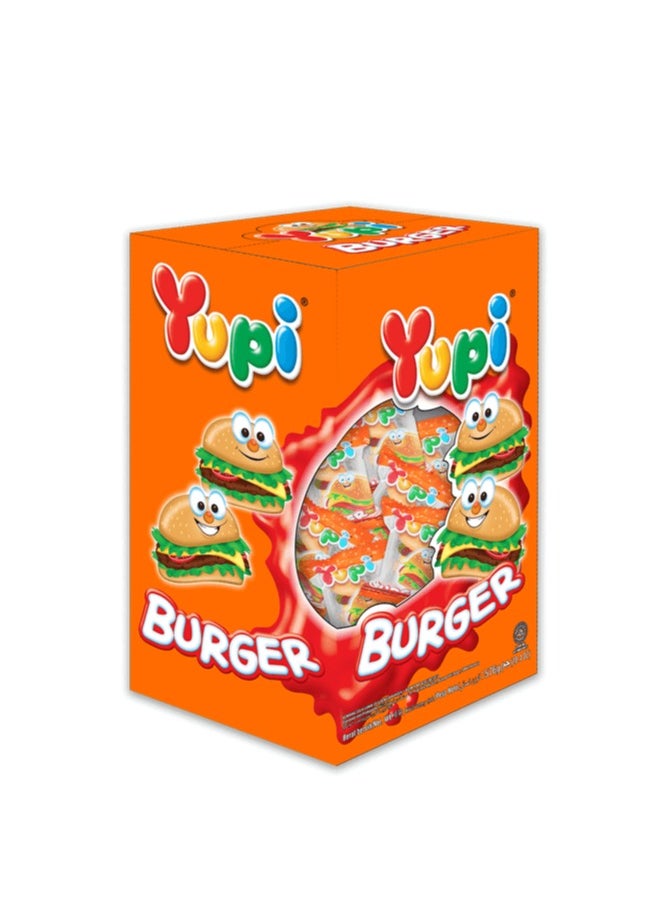 Yupi Yupi Jelly Burger Jello Candy Big Box - 34 Pieces  - Image 1