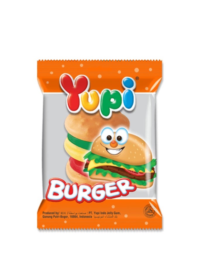 Yupi Yupi Jelly Burger Jello Candy Big Box - 34 Pieces  - Image 3