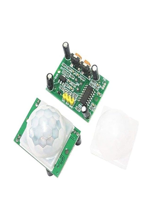 TESTIN ELECTRONICS HC-SR501 Pyroelectric Infrared PIR Motion Sensor Modules and Other DIY Projects (5 Pcs) - Image 2