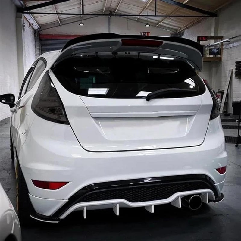 Vuzmode Gloss Black Rear Trunk Spoiler for Ford Fiesta - Image 5