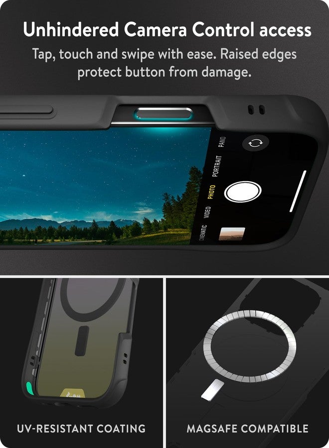 ماوس جراب Mous شفاف لهاتف iPhone 16 Pro متوافق مع MagSafe - شفافية 3.0 متقزحة الألوان - تصميم نحيف مقاوم للخدوش وواضح تمامًا - Image 4