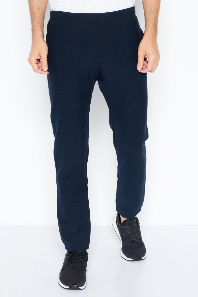 Champion Men Sportswear Fit Brand Logo Training Sweatpants, Navy - Image 1
