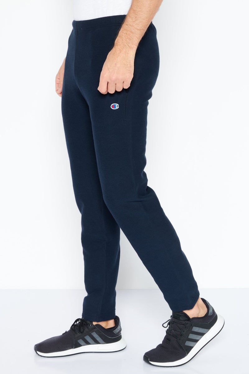 Champion Men Sportswear Fit Brand Logo Training Sweatpants, Navy - Image 3