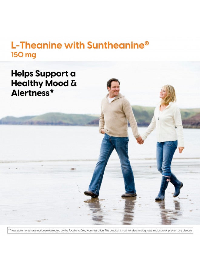Doctor's BEST Doctor's Best L-Theanine Contains Suntheanine, Helps Reduce Stress & Sleep, Non-GMO, Gluten Free, Vegan, 150 mg (DRB-00197), 90 Count - Image 4