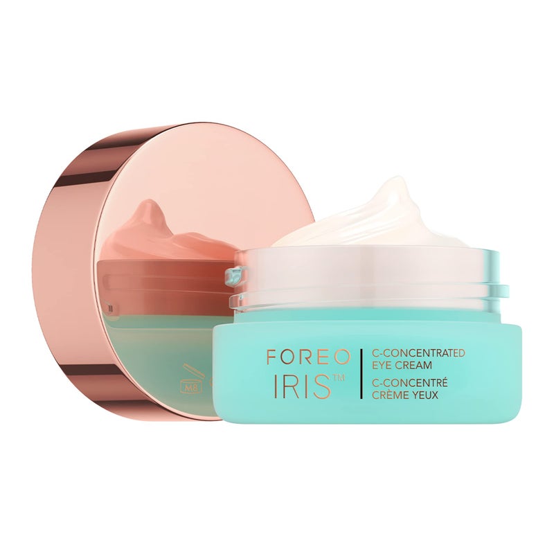FOREO IRIS C-Concentrated Brightening Eye Cream for Dark Circles and Puffiness - Under Eye Brightener - Hyaluronic Acid - Antioxidant - Vegan - Travel Size - All Skin Types - 0.5 oz - Image 1
