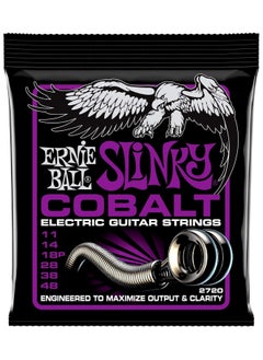 أوتار جيتار كهربائي Ernie Ball POWER SLINKY COBALT، نيكل، عبوة واحدة، مقاس 11-48، P02720 - pzsku/Z88FA42B1023A55BC5CF3Z/45/_/1707822665/4d74bc60-e917-4bd8-ba21-a7a751eaffab